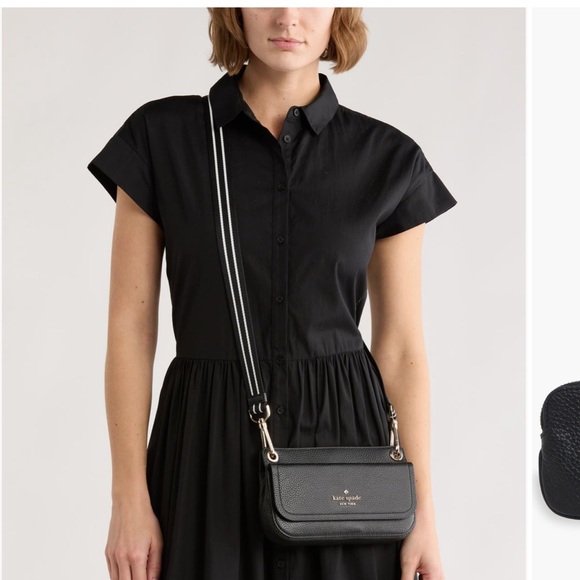 kate spade Handbags - Kate Spade Elegant Black Crossbody Bag